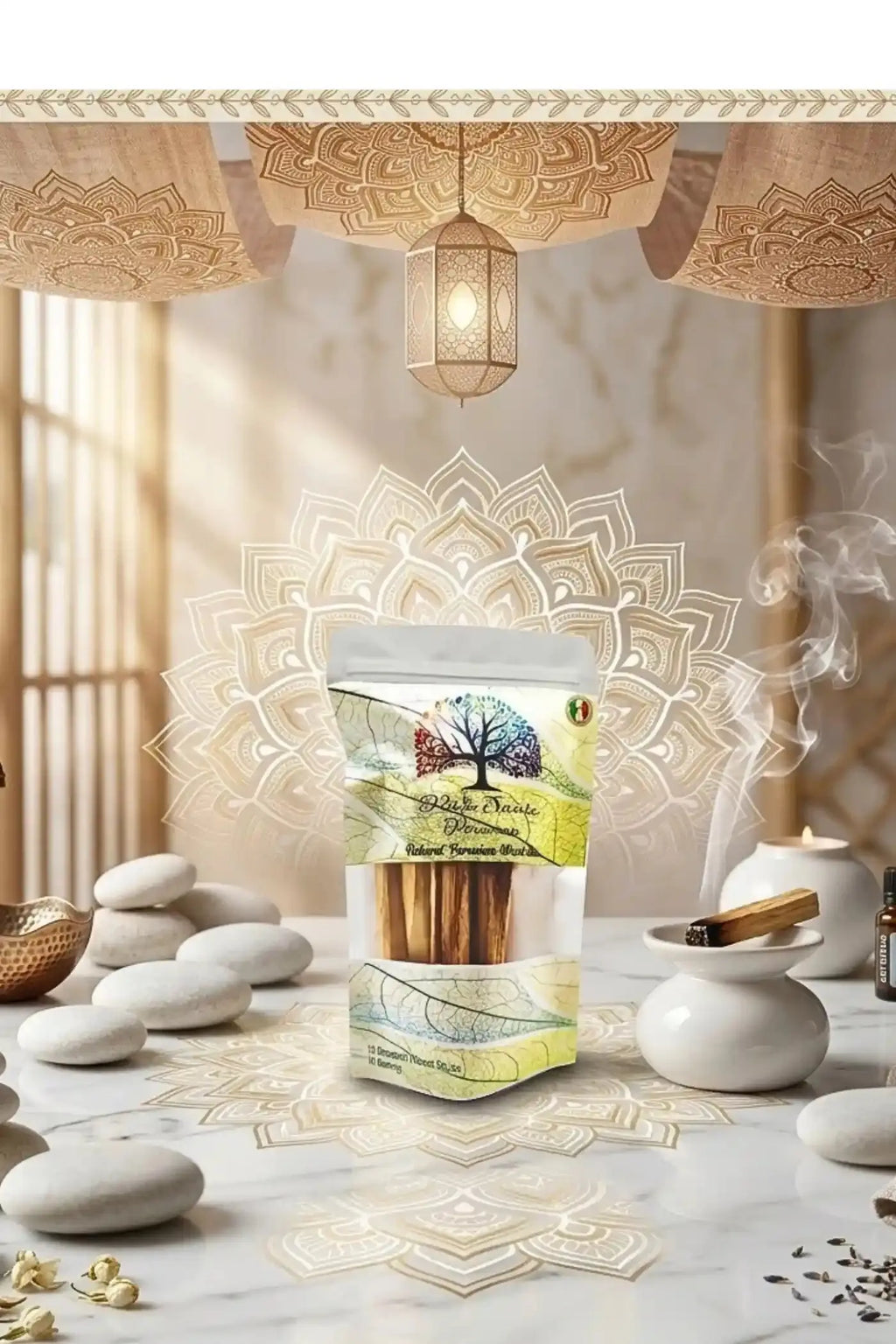 Palo Santo Peru thin cut incense sticks meditation Malaysia sensmar kayu kemayan buy here aromatic